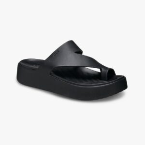 Crocs Getaway Platform Toe Loop - כפכפי אצבע פלטפורמה קרוקס לנשים