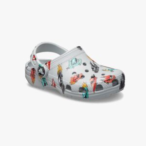 Crocs Classic Race Cars Graphic Clog T- כפכפי קרוקס לילדים