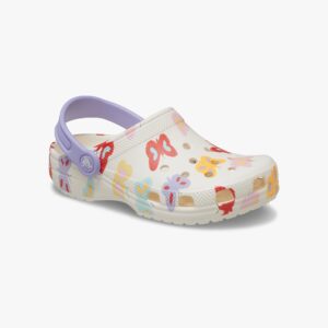 Crocs Classic Butterfly Graphic Clog K כפכפי קלוג קרוקס לילדים