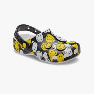 Crocs Smiley Classic Clog K - כפכפי קלוג קרוקס סמיילי לילדים