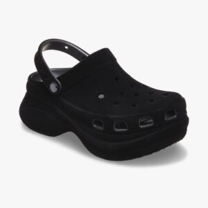 Crocs Bae Velvet Clog - כפכפי קרוקס קלוג פלטפורמה ביי קטיפה לנשים