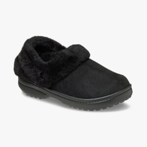 Crocs Classic Unfurgettable Vegan Suede Clog - כפכפי פרווה קרוקס לנשים