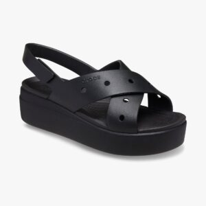 Crocs Brooklyn 4U Cross Strap Sandal - סנדלי פלטפורמה קרוקס ברוקלין לנשים
