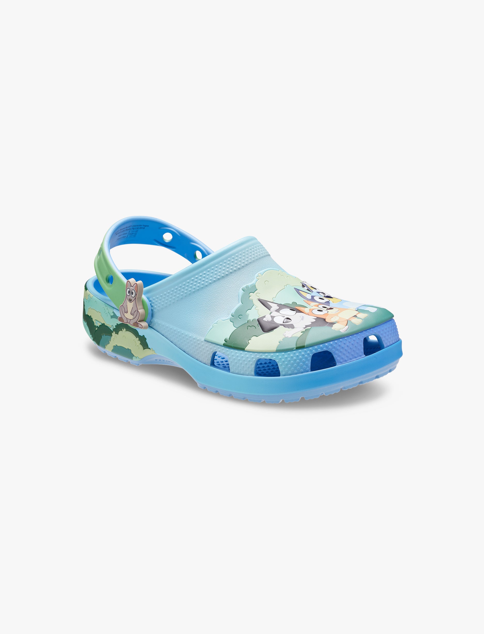 Toddler Bluey Best Buddies Classic Clog - כפכפי קרוקס בלואי וחברים לילדים