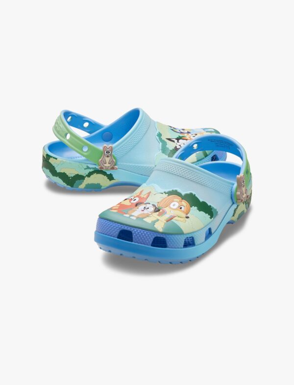 Toddler Bluey Best Buddies Classic Clog - כפכפי קרוקס בלואי וחברים לילדים