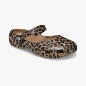 Crocs Classic Animal Ballet - כפכפי בובה קרוקס מנומר לנשים