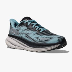 HOKA CLIFTON 9 GTX - נעלי ספורט קליפטון 9 גורטקס לגברים שחור/כחול גשם