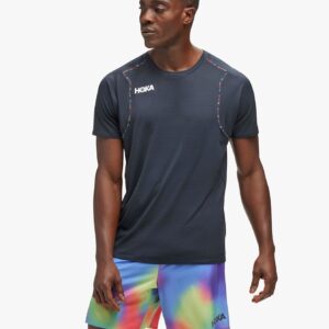 T - חולצת ריצה הוקה גלייד קצרת שרוולים – HOKA Glide Short Sleeve