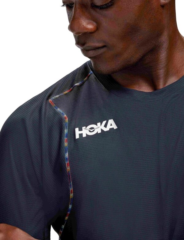 T - חולצת ריצה הוקה גלייד קצרת שרוולים – HOKA Glide Short Sleeve