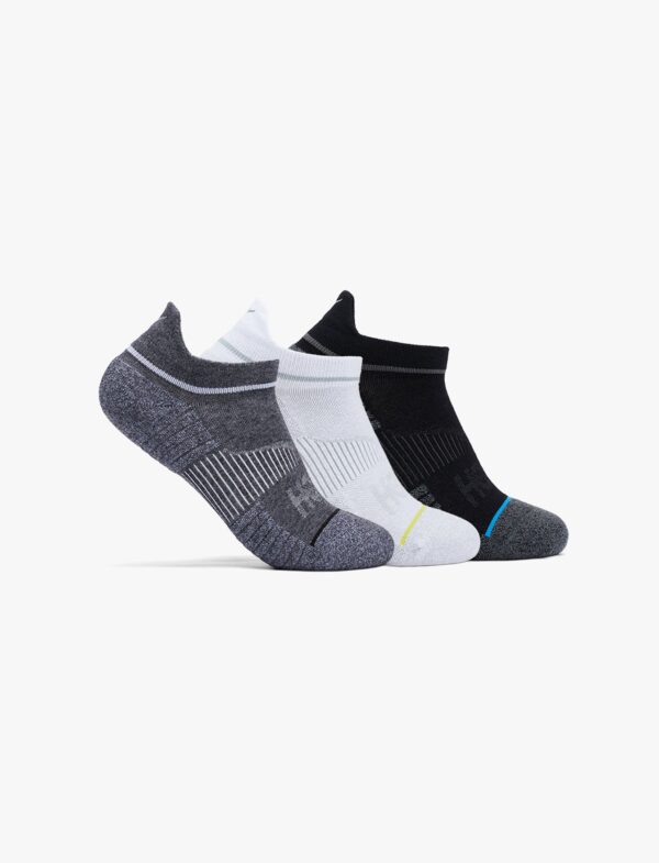 U NO-SHOW HOKA RUN SOCK 3-PACK - מארז 3 זוגות גרבי ריצה הוקה נו שואו