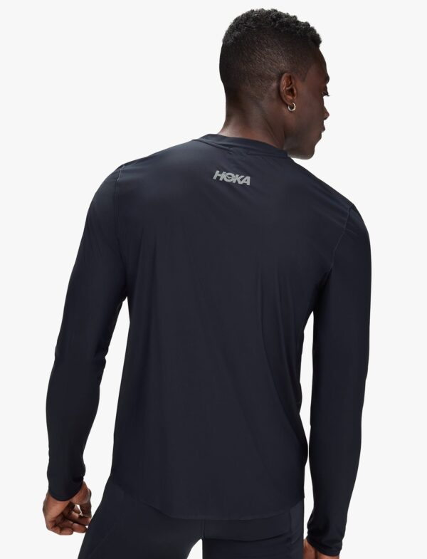 M HOKA AIROLITE RUN LONG SLEEVE - חולצת ריצה הוקה טי אירולייט - שרוול ארוך לגברים
