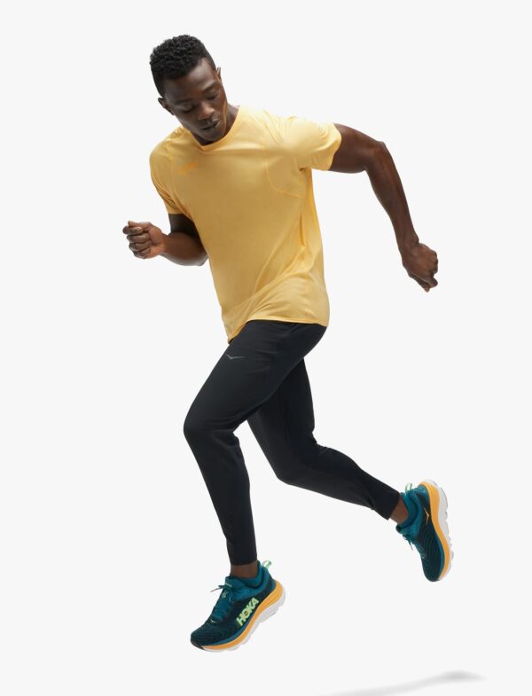 M HOKA NOVAFLY RUN PANT - מכנסי ריצה ארוכים הוקה נובה פליי לגברים שחור