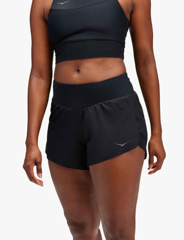 W HOKA GLIDE 4'' SHORT - מכנסי ריצה קצרים הוקה 10 ס"מ או 4 אינצ'