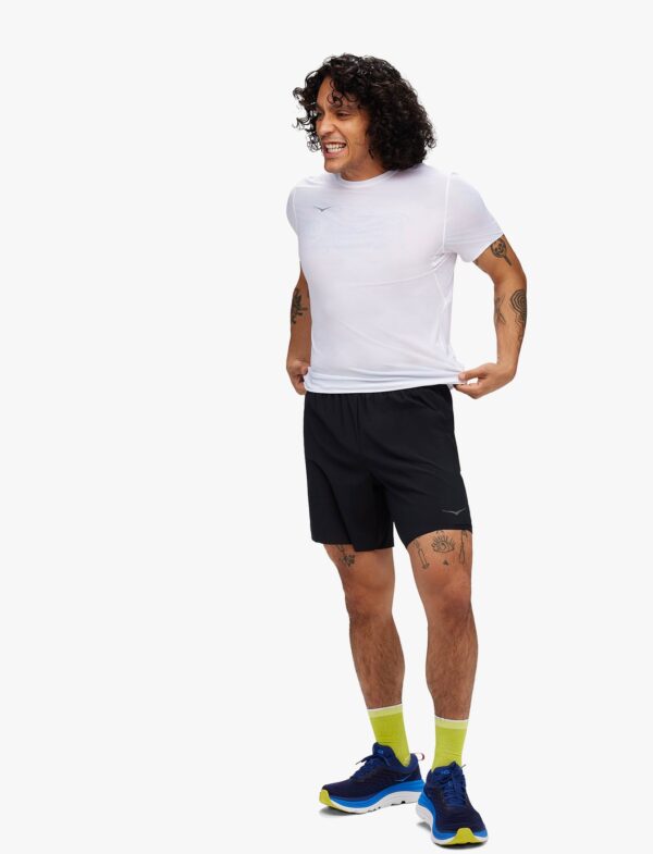 M HOKA GLIDE 7'' SHORT 2IN1 - מכנסי ריצה הוקה קצרים 18 לגברים ס"מ או 7 אינצ'