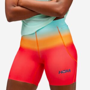 W HOKA NOVAFLY 6'' KNIT SHORT PRINT - מכנסי ריצה קצרים הוקה 15 ס"מ או 6 אינצ'