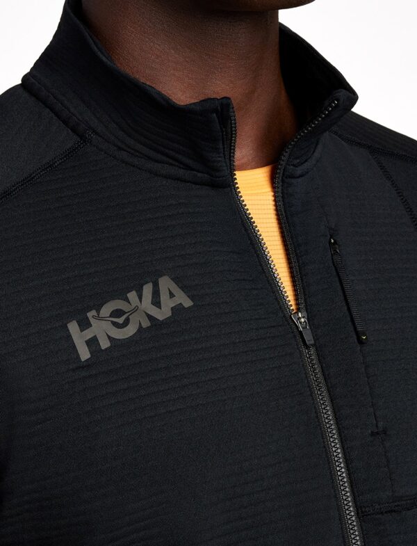 M HOKA 1/2 ZIP - עליונית גברים הוקה 1/2 רוכסן