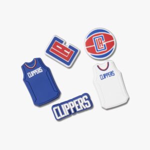 Crocs NBA Los Angeles Clippers - מארז 5 ג'יביטים קרוקס
