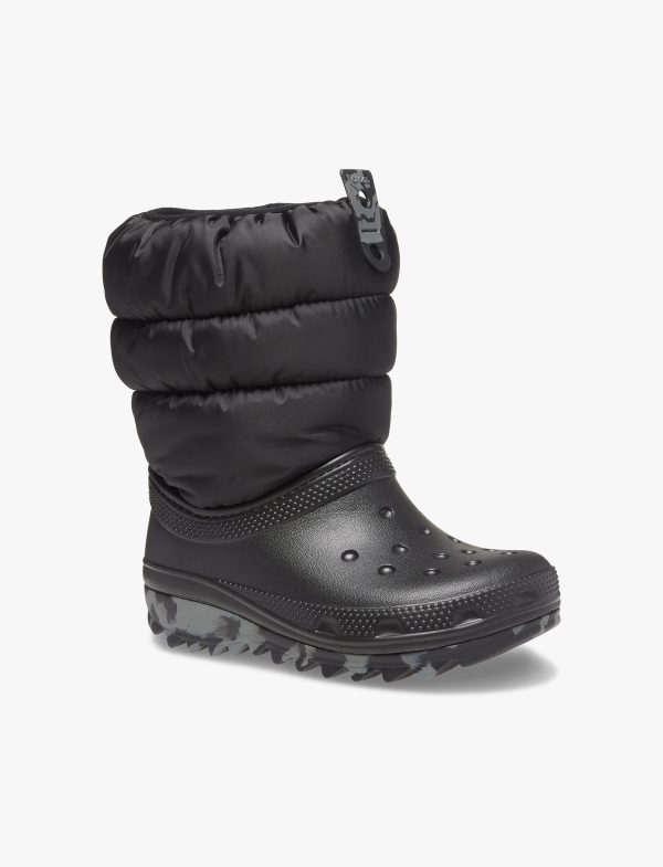 Crocs Toddler Classic Neo Puff Boot - מגפיים לילדים קרוקס