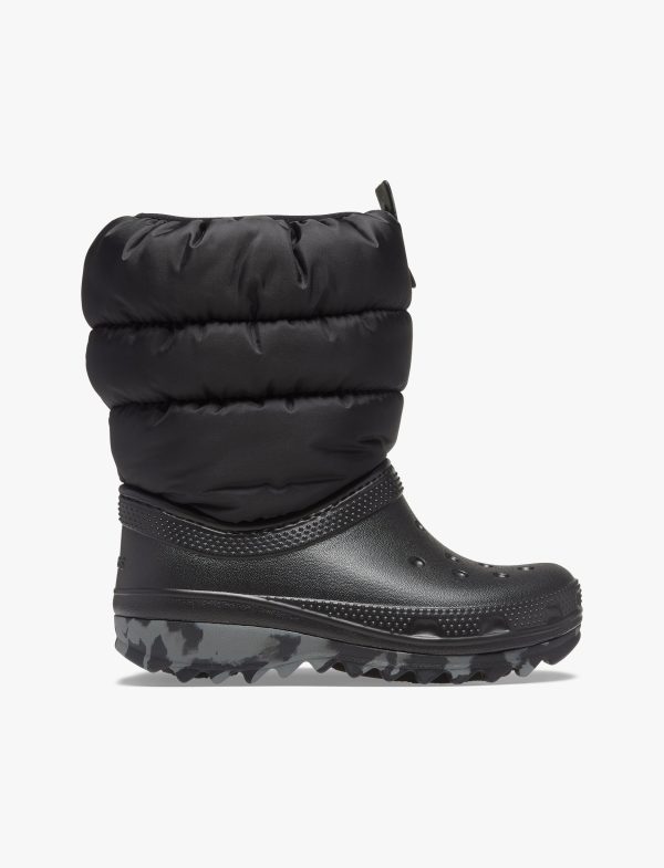 Crocs Toddler Classic Neo Puff Boot - מגפיים לילדים קרוקס