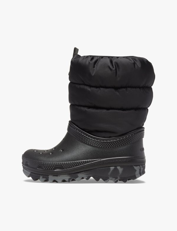 Crocs Toddler Classic Neo Puff Boot - מגפיים לילדים קרוקס