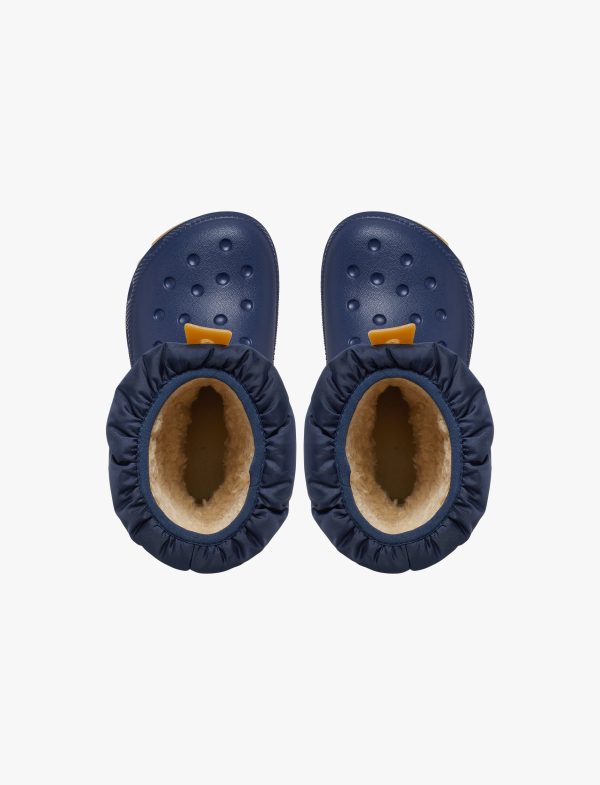 Crocs Toddler Classic Neo Puff Boot - מגפיים לילדים קרוקס