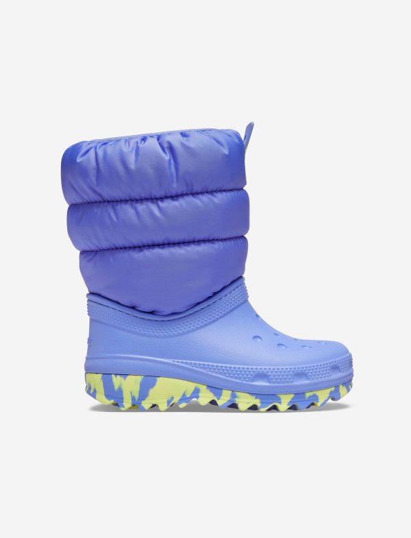 Crocs Toddler Classic Neo Puff Boot - מגפיים לילדים קרוקס