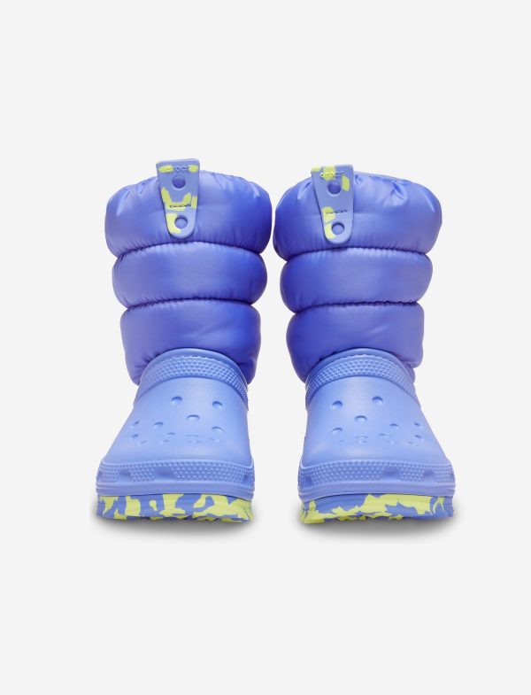 Crocs Toddler Classic Neo Puff Boot - מגפיים לילדים קרוקס