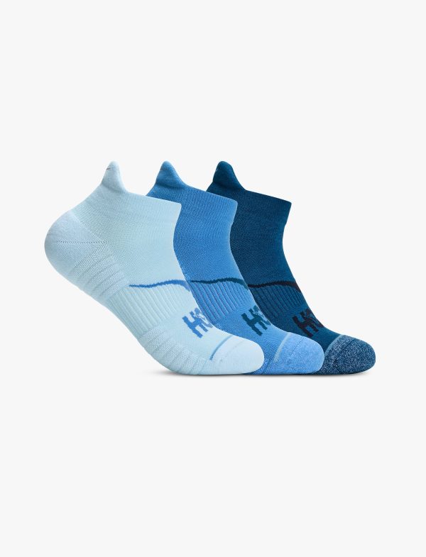 U NO-SHOW HOKA RUN SOCK 3-PACK - מארז 3 זוגות גרבי ריצה הוקה נו שואו