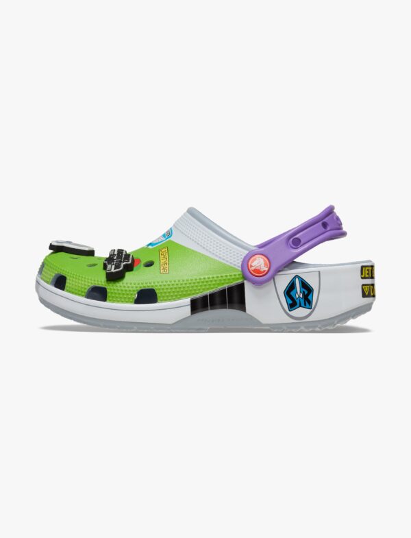 Crocs Toy Story Buzz Classic Clog - כפכפי קרוקס צעצוע של סיפור בצבע כחול אפור