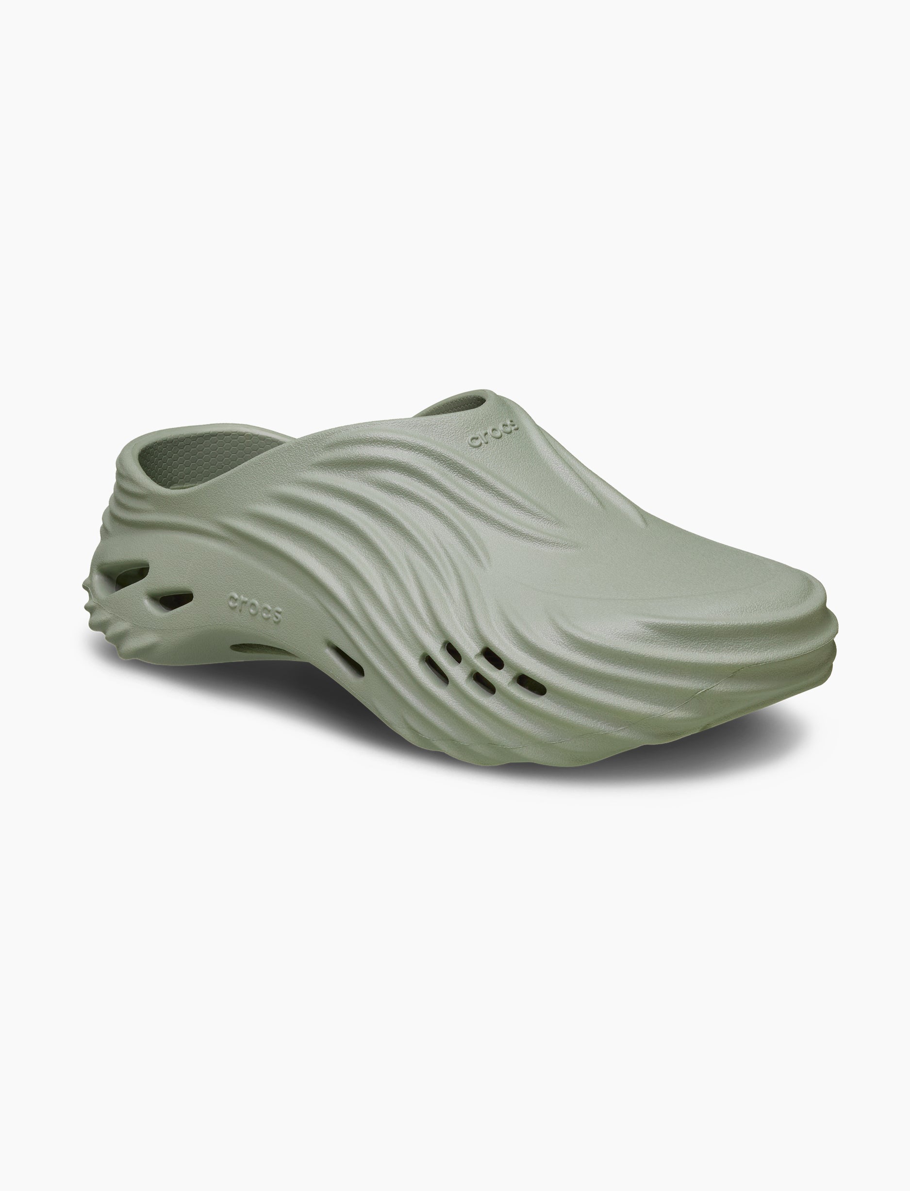 Crocs Echo Wave - כפכפי קרוקס אקו וויב בצבע אפור