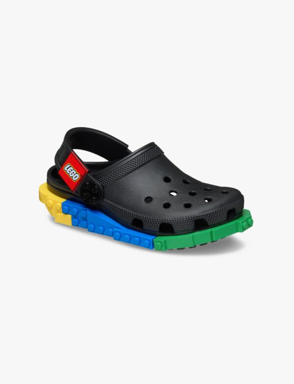 Crocs LEGO 4LW System Clog K - כפכפי קלוג קרוקס לגו לילדים בצבע שחור