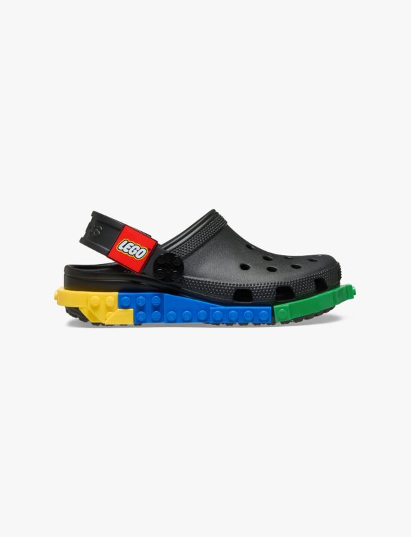 Crocs LEGO 4LW System Clog K - כפכפי קלוג קרוקס לגו לילדים בצבע שחור