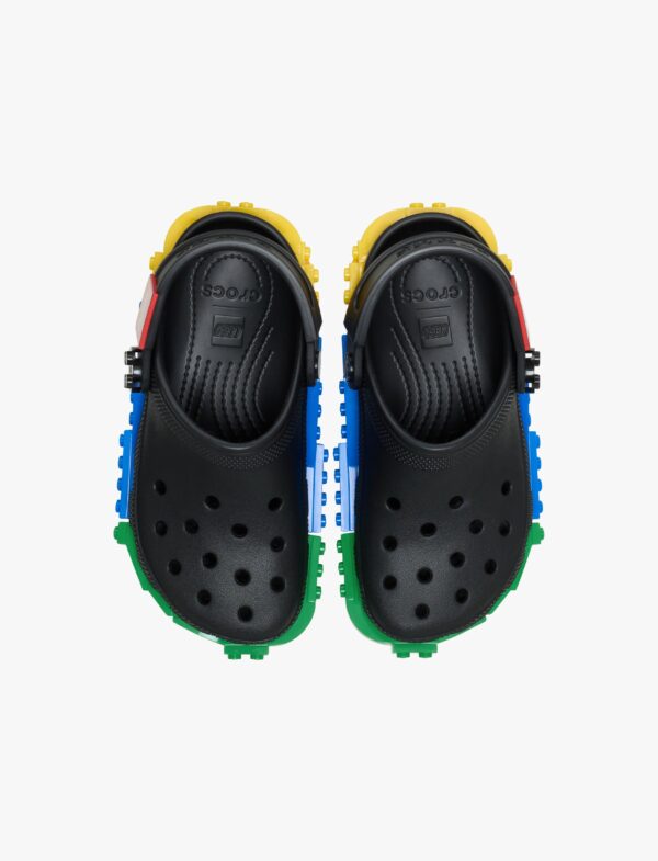 Crocs LEGO 4LW System Clog K - כפכפי קלוג קרוקס לגו לילדים בצבע שחור