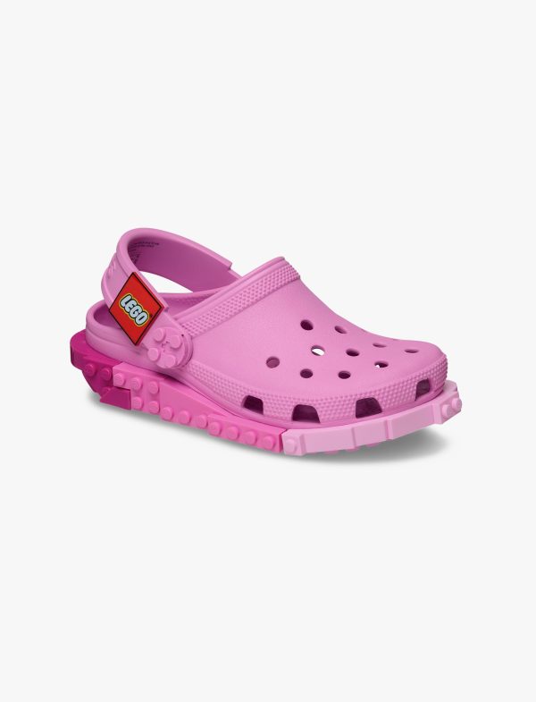 Crocs LEGO 4LW System Clog K - כפכפי קלוג קרוקס לגו לילדים בצבע שחור