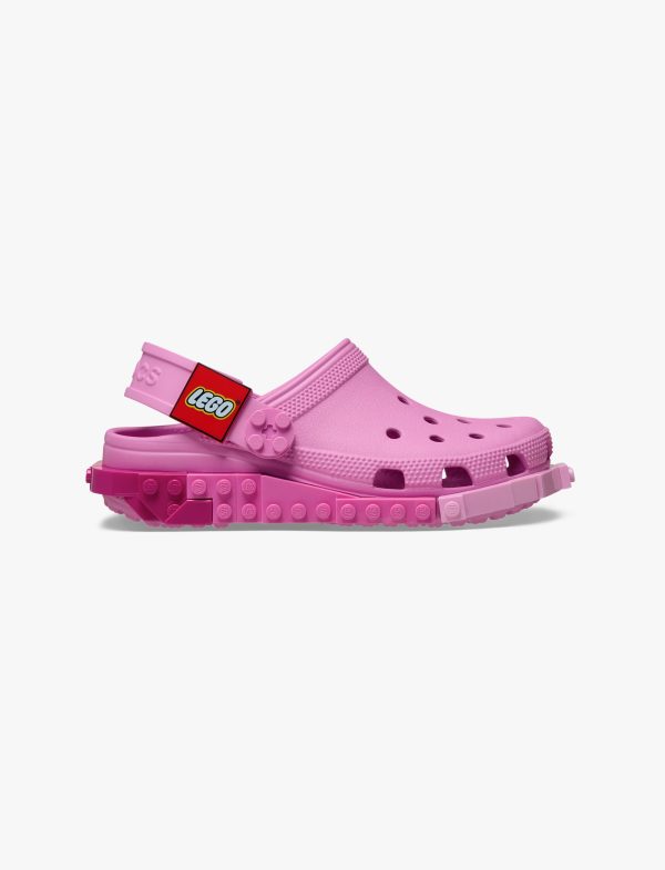 Crocs LEGO 4LW System Clog K - כפכפי קלוג קרוקס לגו לילדים בצבע שחור