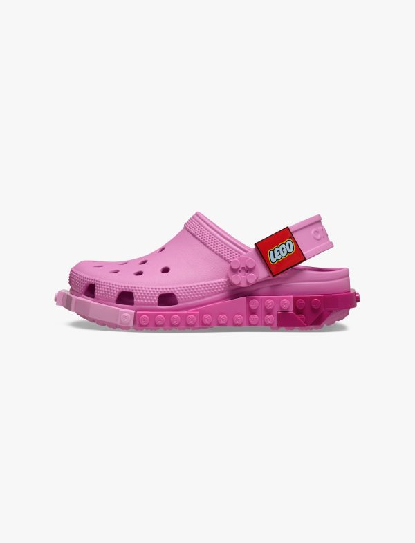 Crocs LEGO 4LW System Clog K - כפכפי קלוג קרוקס לגו לילדים בצבע שחור