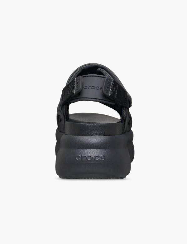 Crocs Soho Frosted Sport Sandal - סנדלי פלטפורמה קרוקס סוהו לנשים בצבע שחור
