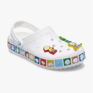 Crocs Peanuts Crocband Clog - כפכפי קלוג קרוקס פינטס בצבע לבן