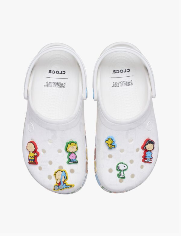 Crocs Peanuts Crocband Clog - כפכפי קלוג קרוקס פינטס בצבע לבן