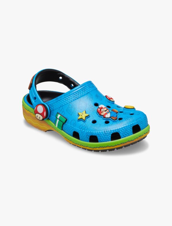 Crocs Super Mario Core Classic Clog Toddler - כפכפי קרוקס סופר מריו לילדים מידות קטנות