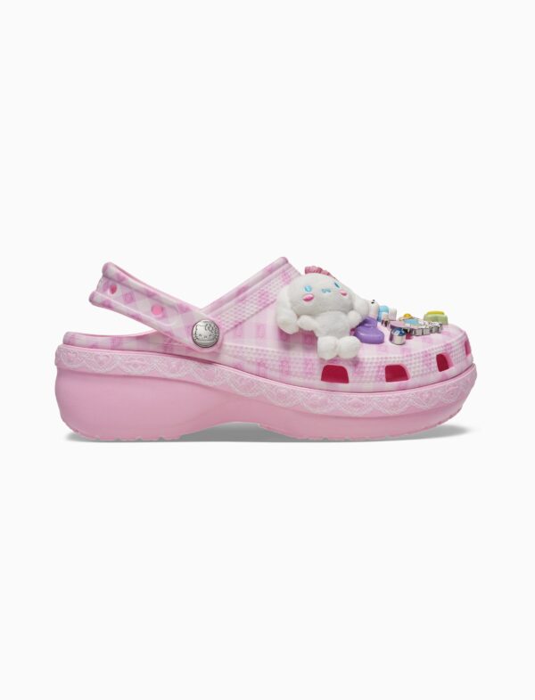 Crocs Hello Kitty and Friends Classic Platform Clog - כפכפי קרוקס פלטפורמה הלו קיטי וחברים לנשים בצבע ורוד