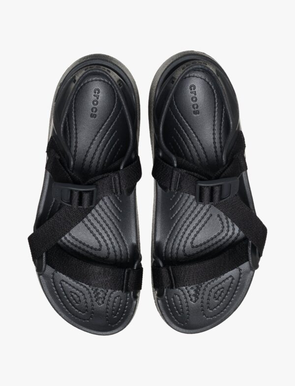 Crocs Quick Trail Sandal - סנדלי טיולים קרוקס בצבע שחור/שחור