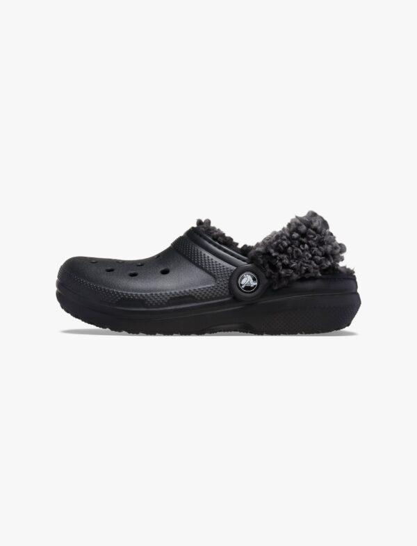 Crocs Toddler Classic Fleece Lined Clog - כפכפי פרווה קרוקס בצבע שחור לילדים מידות קטנות