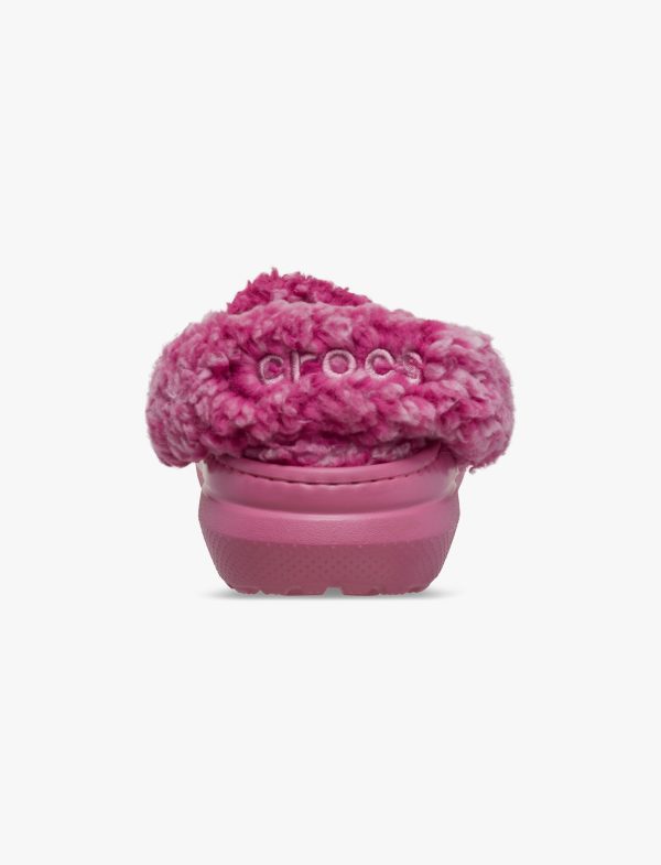 Crocs Toddler Classic Fleece Lined Clog - כפכפי פרווה קרוקס בצבע שחור לילדים מידות קטנות