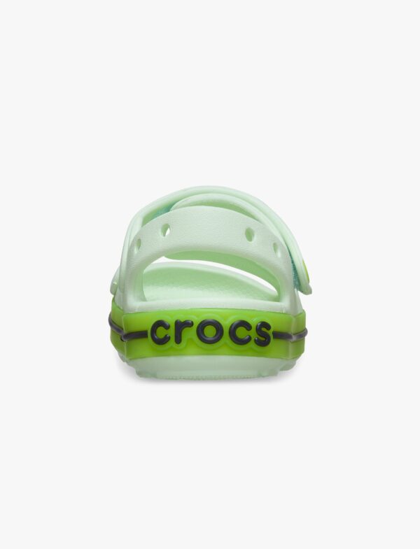Crocs Crocband Cruiser Neon Band Sandal K - סנדלי קרוקס קרוקבנד לילדים בצבע ירוק תפוח אייס