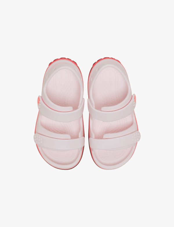 Crocs Crocband Cruiser Neon Band Sandal K - סנדלי קרוקס קרוקבנד לילדים בצבע ירוק תפוח אייס