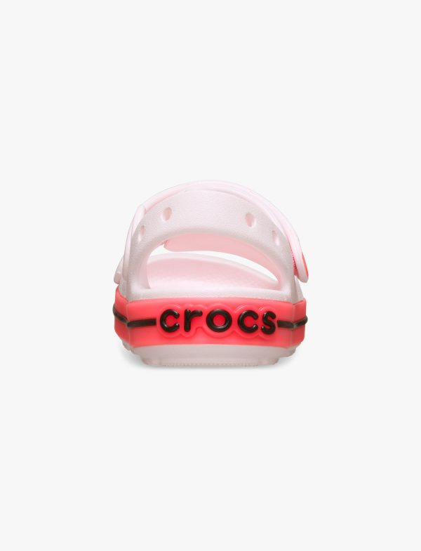 Crocs Crocband Cruiser Neon Band Sandal K - סנדלי קרוקס קרוקבנד לילדים בצבע ירוק תפוח אייס