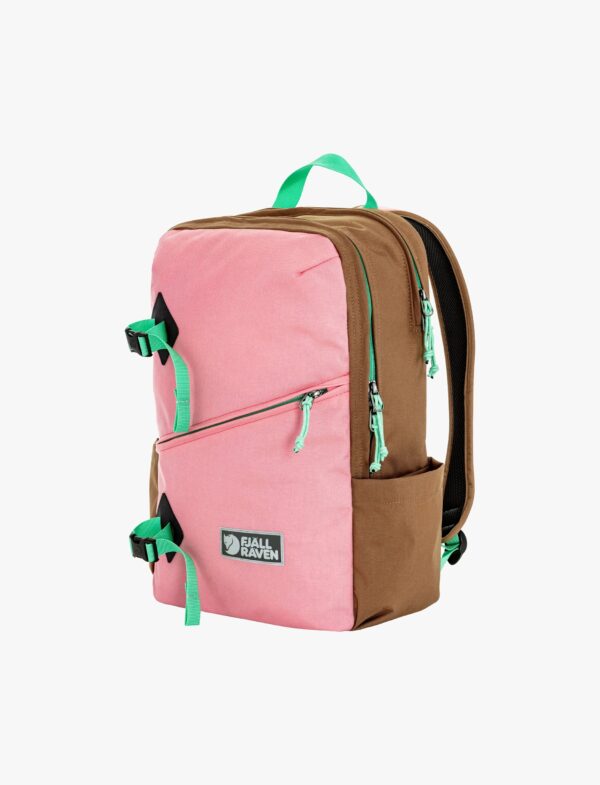 Fjallraven Kanken Vardag Backpack - תיק גב קאן קן 17 ליטר בצבע ורוד/חאקי