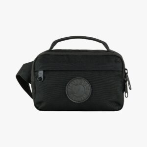 Kanken No. 2 Black Hip Pack - פאוץ' קנקן