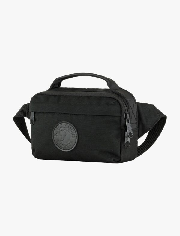 Kanken No. 2 Black Hip Pack - פאוץ' קנקן